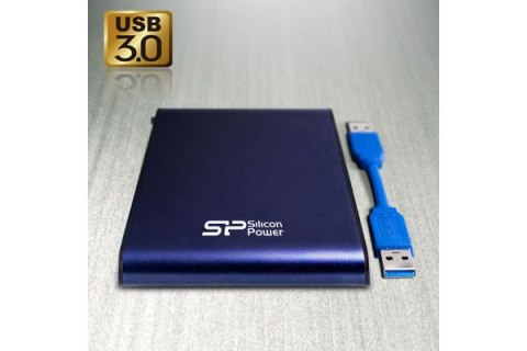 Dysk zewnętrzny HDD SILICON POWER Armor A80 (2TB /Niebieski ) Dysk zewnętrzny HDD SILICON POWER Armor A80 (2TB /Niebieski )