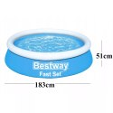 Basen rozporowy ogrodowy 183 x 51 cm Bestway 57392