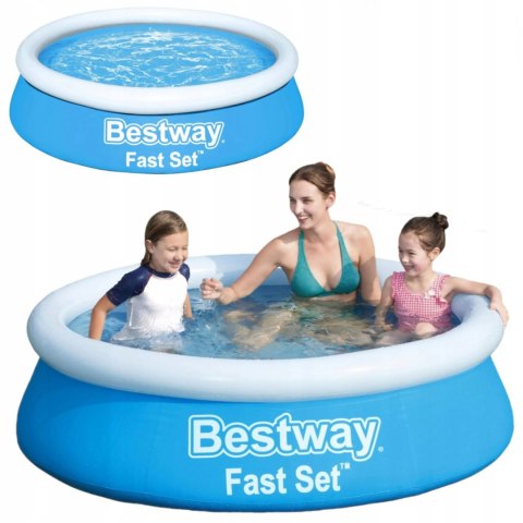 Basen rozporowy ogrodowy 183 x 51 cm Bestway 57392 Basen rozporowy ogrodowy 183 x 51 cm Bestway 57392