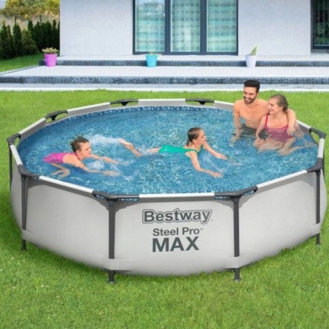 Basen stelażowy ogrodowy okrągły 305 x 76 cm Bestway 56406 Basen stelażowy ogrodowy okrągły 305 x 76 cm Bestway 56406