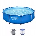 Basen stelażowy z pompą flirtującą ogrodowy okrągły Bestway 56679 Basen stelażowy z pompą flirtującą ogrodowy okrągły Bestway 56679