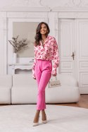 Koszula Damska Model Maddie 182729706 Cherry Bow Pink - LaBalancia - S