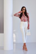 Spodnie Damskie Model Aurielle 191176347 Ecru - LaBalancia - M/L