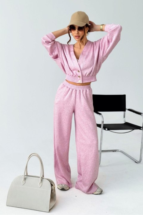 Spodnie Komplet Model Meggi 205254571 Light Pink - LaBalancia - XS/S