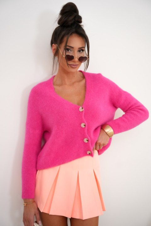 Sweter Damski Model Charli 209419762 Fuksja - LaBalancia - uniwersalny Sweter Damski Model Charli 209419762 Fuksja - LaBalancia - uniwersalny