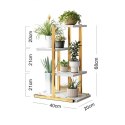 Blumenständer, Bücherregal, Blumenständer 68x40x20cm SZ15CZ