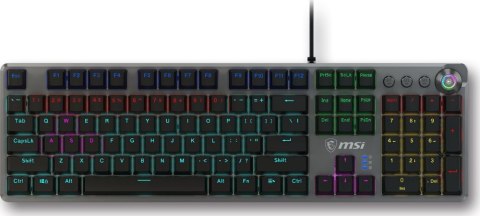 Klawiatura Przewodowa MSI Forge GK310 Red switch Klawiatura Przewodowa MSI Forge GK310 Red switch