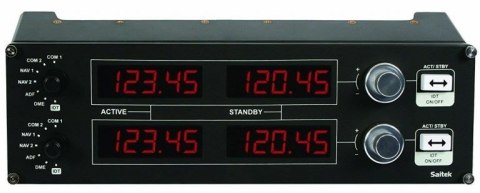 Panel radiowy LOGITECH G Saitek Pro Flight Radio Panel 945-000011 Panel radiowy LOGITECH G Saitek Pro Flight Radio Panel 945-000011