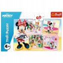 Puzzle Disney 60 el. Urocza Myszka Minnie 4 + Trefl 17360
