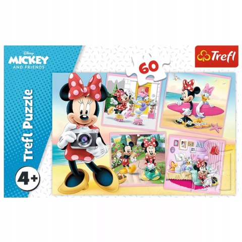 Puzzle Disney 60 el. Urocza Myszka Minnie 4 + Trefl 17360 Puzzle Disney 60 el. Urocza Myszka Minnie 4 + Trefl 17360