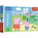 Puzzle Świnka Peppa 60 el. Zabawy w gronie przyjaciół Trefl 17356 Puzzle Świnka Peppa 60 el. Zabawy w gronie przyjaciół Trefl 17356