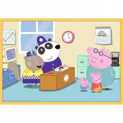 Puzzle Trefl Świnka Peppa Puzzle 10w1 329 el. Poznaj Świnkę Peppę 90383 Puzzle Trefl Świnka Peppa Puzzle 10w1 329 el. Poznaj Świnkę Peppę 90383