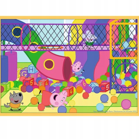 Puzzle Trefl Świnka Peppa Puzzle 10w1 329 el. Poznaj Świnkę Peppę 90383 Puzzle Trefl Świnka Peppa Puzzle 10w1 329 el. Poznaj Świnkę Peppę 90383