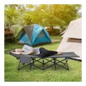 Touristenbett, Feldbett, Kanu 187 x 68 cm faltbar mit Bezug, grau meliert AR05SZ Touristenbett, Feldbett, Kanu 187 x 68 cm faltbar mit Bezug, grau meliert AR05SZ