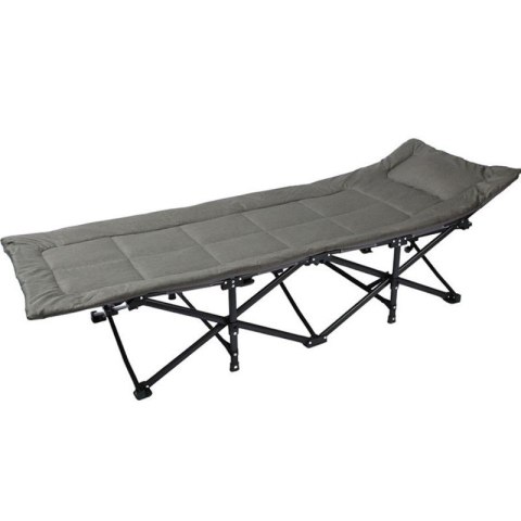 Touristenbett, Feldbett, Kanu 187 x 68 cm faltbar mit Bezug, grau meliert AR05SZ Touristenbett, Feldbett, Kanu 187 x 68 cm faltbar mit Bezug, grau meliert AR05SZ