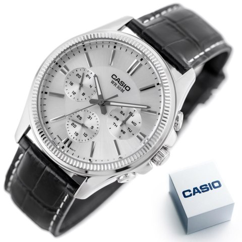 ZEGAREK MĘSKI CASIO MTP-1375L-7AVDF (zd115a) + BOX ZEGAREK MĘSKI CASIO MTP-1375L-7AVDF (zd115a) + BOX