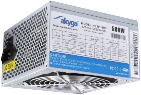 Zasilacz PC AKYGA 500W AK-B1-500 Zasilacz PC AKYGA 500W AK-B1-500