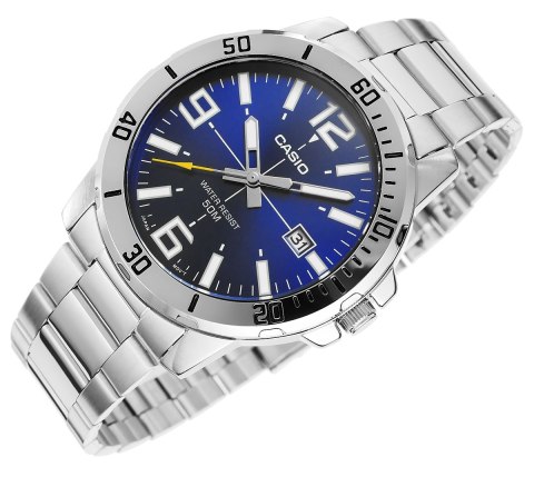 Zegarek Męski Casio MTP-VD01D-2BVUDF + BOX Zegarek Męski Casio MTP-VD01D-2BVUDF + BOX