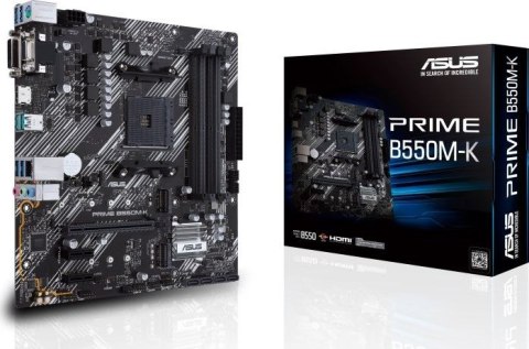 Płyta główna ASUS PRIME B550M-K (Socket AM4 /micro ATX) Płyta główna ASUS PRIME B550M-K (Socket AM4 /micro ATX)