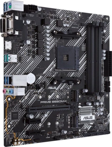 Płyta główna ASUS PRIME B550M-K (Socket AM4 /micro ATX) Płyta główna ASUS PRIME B550M-K (Socket AM4 /micro ATX)