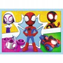 Puzzle 4w1 Marvel Spiderman Ekipa Spidey'a 3+ Trefl 34611 Puzzle 4w1 Marvel Spiderman Ekipa Spidey'a 3+ Trefl 34611