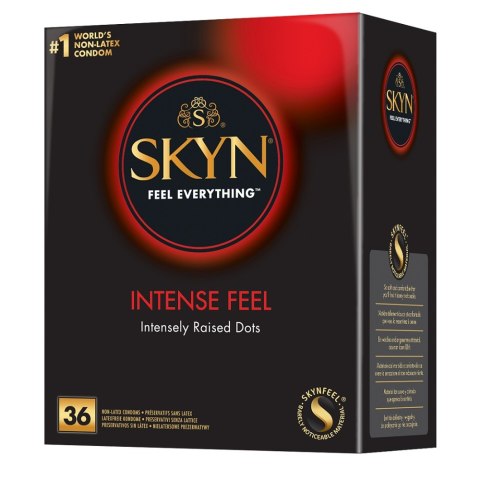 Unimil Skyn Intense Feel nielateksowe prezerwatywy z wypustkami 36szt (P1) Unimil Skyn Intense Feel nielateksowe prezerwatywy z wypustkami 36szt (P1)
