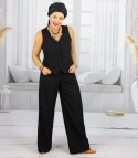 Elegancki komplet spodnie i kamizelka garnitur ELENA (Czarny) Elegancki komplet spodnie i kamizelka garnitur ELENA (Czarny)