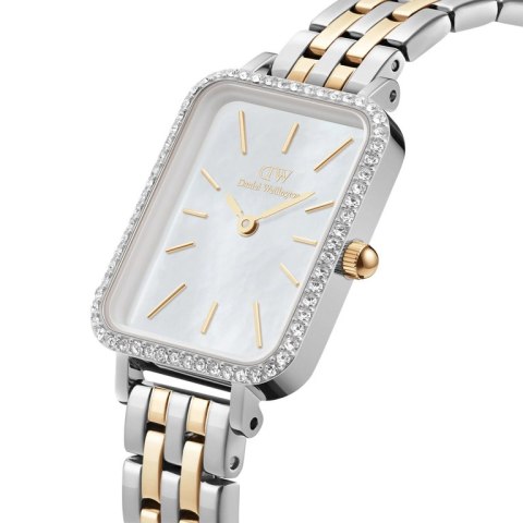 ZEGAREK DAMSKI DANIEL WELLINGTON Quadro Lumine Bezel 5-Link Two-Tone DW00100671 + BOX (zw519g) ZEGAREK DAMSKI DANIEL WELLINGTON Quadro Lumine Bezel 5-Link Two-Tone DW00100671 + BOX (zw519g)