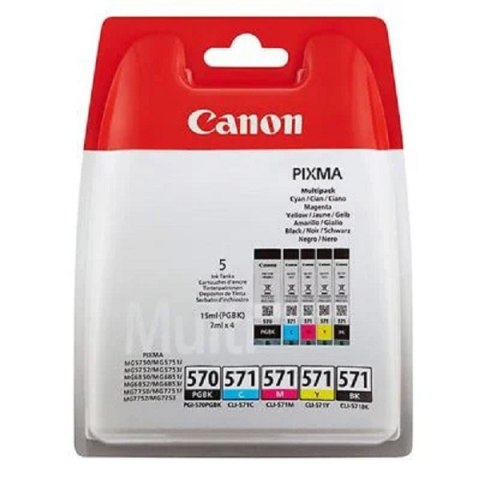 Zestaw tuszy CANON 0372C006 Zestaw tuszy CANON 0372C006