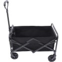 Klappbarer Transportwagen, Metall, Gartenanhänger 72x47x68-87cm AR07CZ
