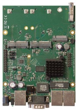 MIKROTIK RBM33G ROUTERBOARD 2X CPU CORE, 880MHZ, 256MB, 3XGE, 2XMINIPCI, 1XUSB 3.0, MICROSD, M.2 SLOT