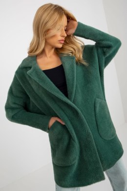 Płaszcz Damski Model MBM-PL-1517.00P Dark Green - MBM - uniwersalny