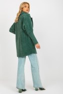Płaszcz Damski Model MBM-PL-1517.00P Dark Green - MBM - uniwersalny Płaszcz Damski Model MBM-PL-1517.00P Dark Green - MBM - uniwersalny