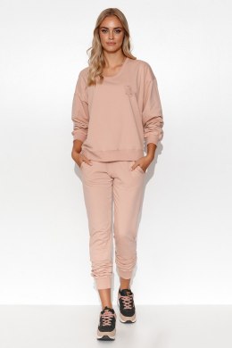 Spodnie Komplet Model M787 Powder Pink - Makadamia - 44/46