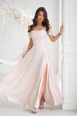 Sukienka Model 330-22 Beige - Bicotone - 42