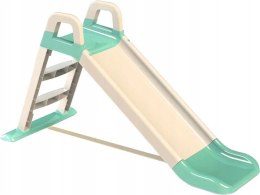 Zjeżdżalnia ogrodowa 140 cm beżowo-miętowa #G2