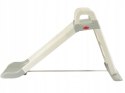 Zjeżdżalnia ogrodowa 140 cm beżowo-szara #G2