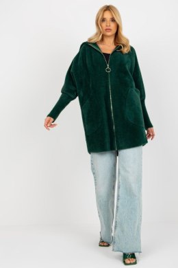 Płaszcz Damski Model MBM-PL-19905-1.96P Dark Green - MBM - uniwersalny
