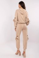 Spodnie Komplet Model NM-KMPL-V5698.03 Beige - NM - uniwersalny Spodnie Komplet Model NM-KMPL-V5698.03 Beige - NM - uniwersalny