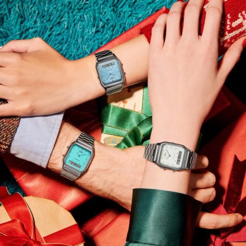ZEGAREK UNISEX CASIO Vintage AQ-230A-2A1 + BOX ZEGAREK UNISEX CASIO Vintage AQ-230A-2A1 + BOX