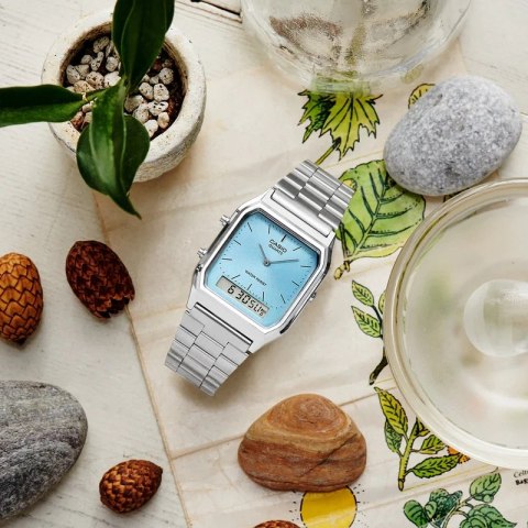 ZEGAREK UNISEX CASIO Vintage AQ-230A-2A1 + BOX ZEGAREK UNISEX CASIO Vintage AQ-230A-2A1 + BOX