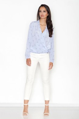 Bluzka Model 371 Blue - Figl - M