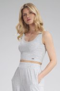 Koszulka Top Model M795 Grey Melange - Figl - S Koszulka Top Model M795 Grey Melange - Figl - S