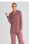 Marynarka Model M948 Dark Pink - Figl - M Marynarka Model M948 Dark Pink - Figl - M