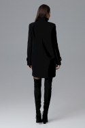 Płaszcz Damski Model M623 Black - Figl - XL Płaszcz Damski Model M623 Black - Figl - XL