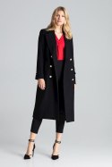 Płaszcz Damski Model M681 Black - Figl - M