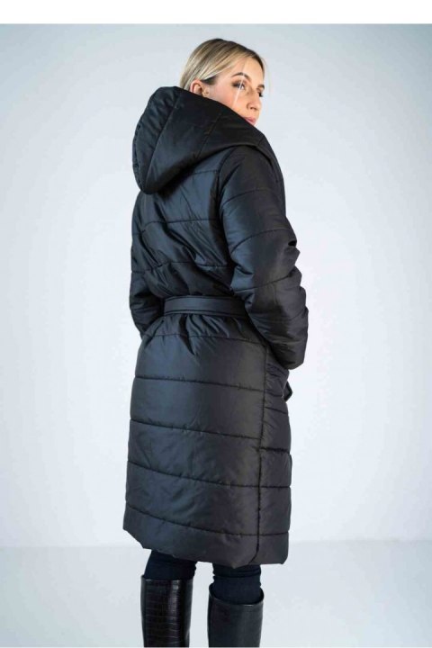 Płaszcz Damski Model M929 Black - Figl - L/XL Płaszcz Damski Model M929 Black - Figl - L/XL