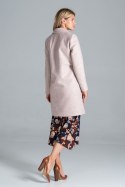 Płaszcz Model M832 Pink Melange - Figl - L Płaszcz Model M832 Pink Melange - Figl - L