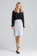 Spódnica Model M688 Grey - Figl - M Spódnica Model M688 Grey - Figl - M
