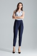 Spodnie Damskie Model M676 Navy - Figl - M Spodnie Damskie Model M676 Navy - Figl - M